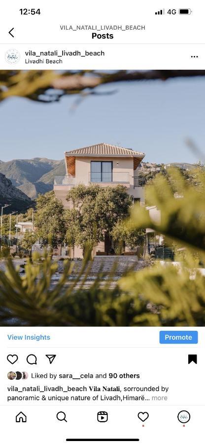 Vila Natali Himare Esterno foto